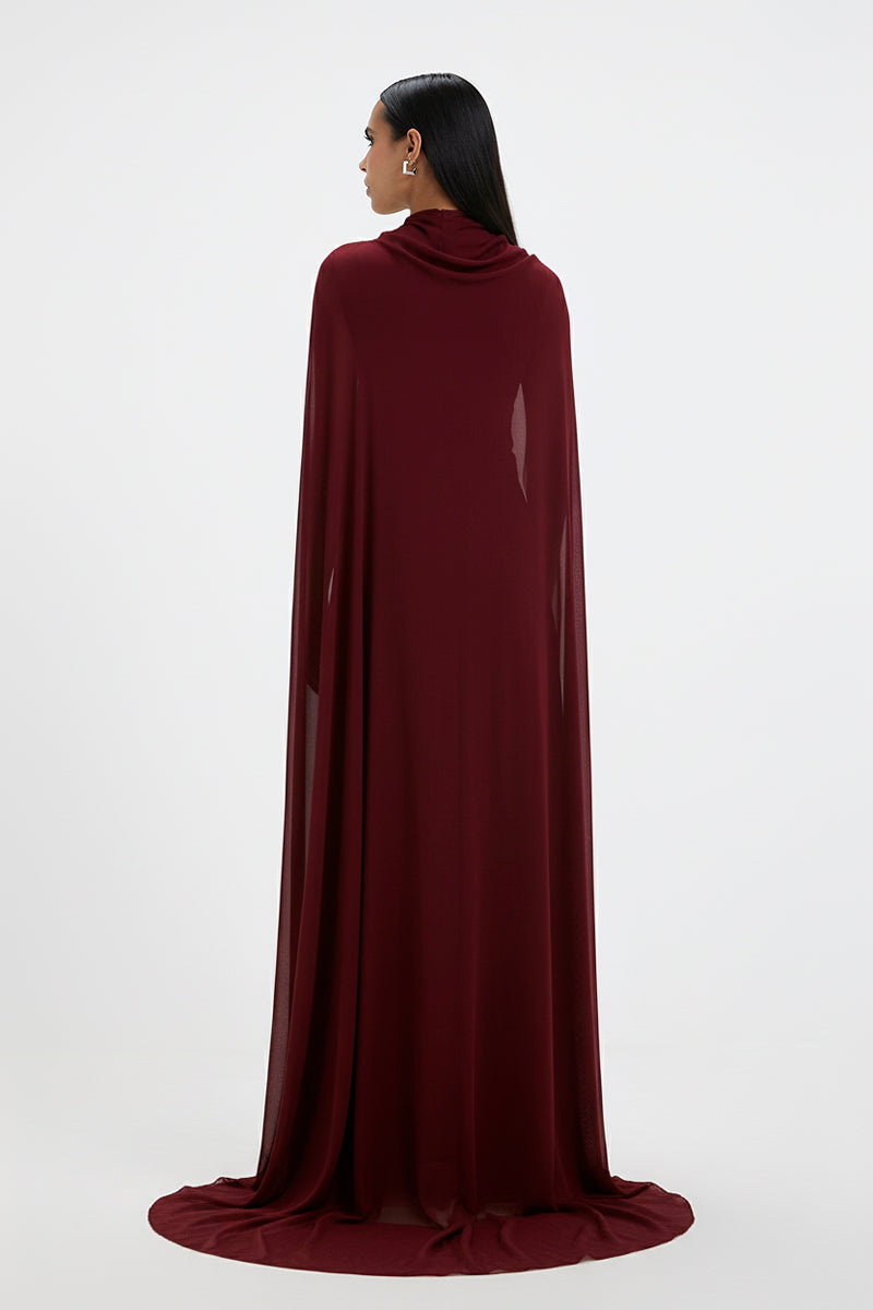 Stacie - Burgundy