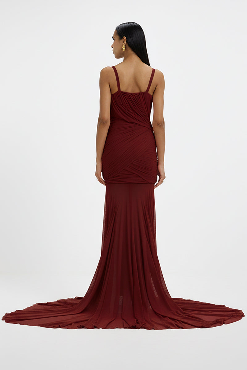 Nola - Burgundy