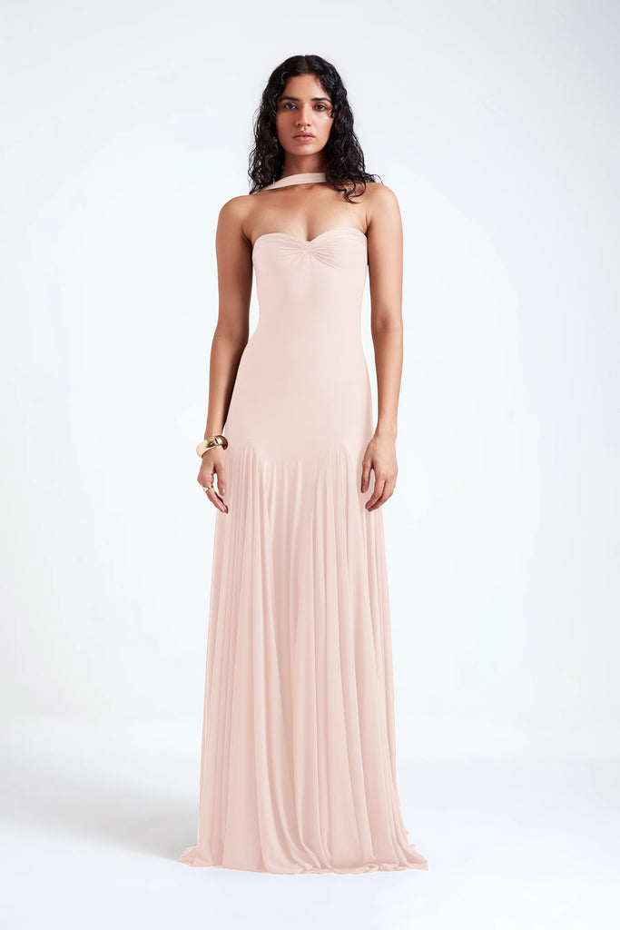 berta dress in burgundy deme by gabriella Berta main image 1