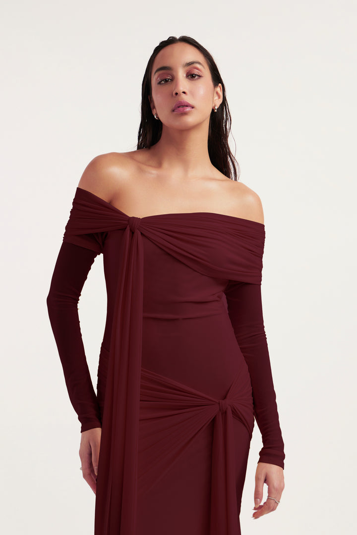 Heloise - Burgundy