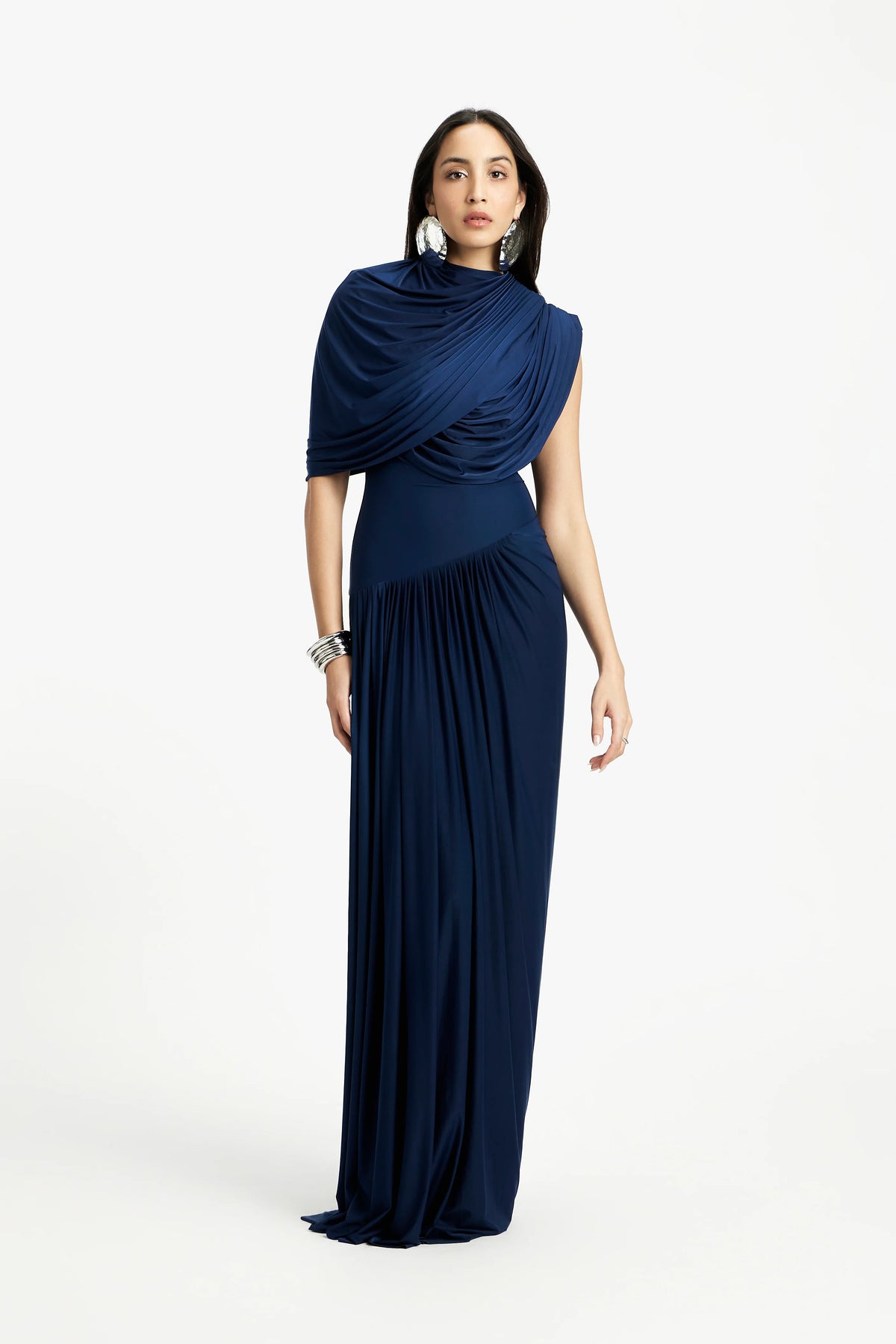 deme love blue dress Deme By Gabriella - Jolene Maxi Dress
