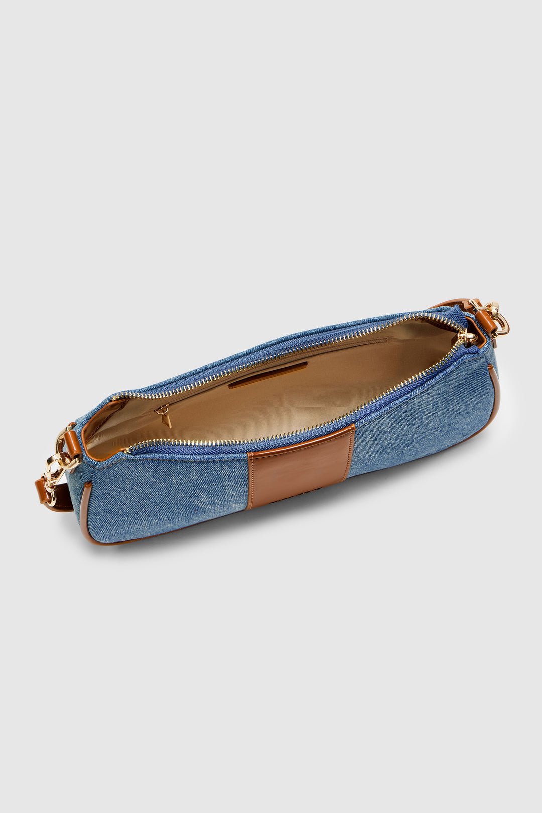 Bella Denim Shoulder Bag