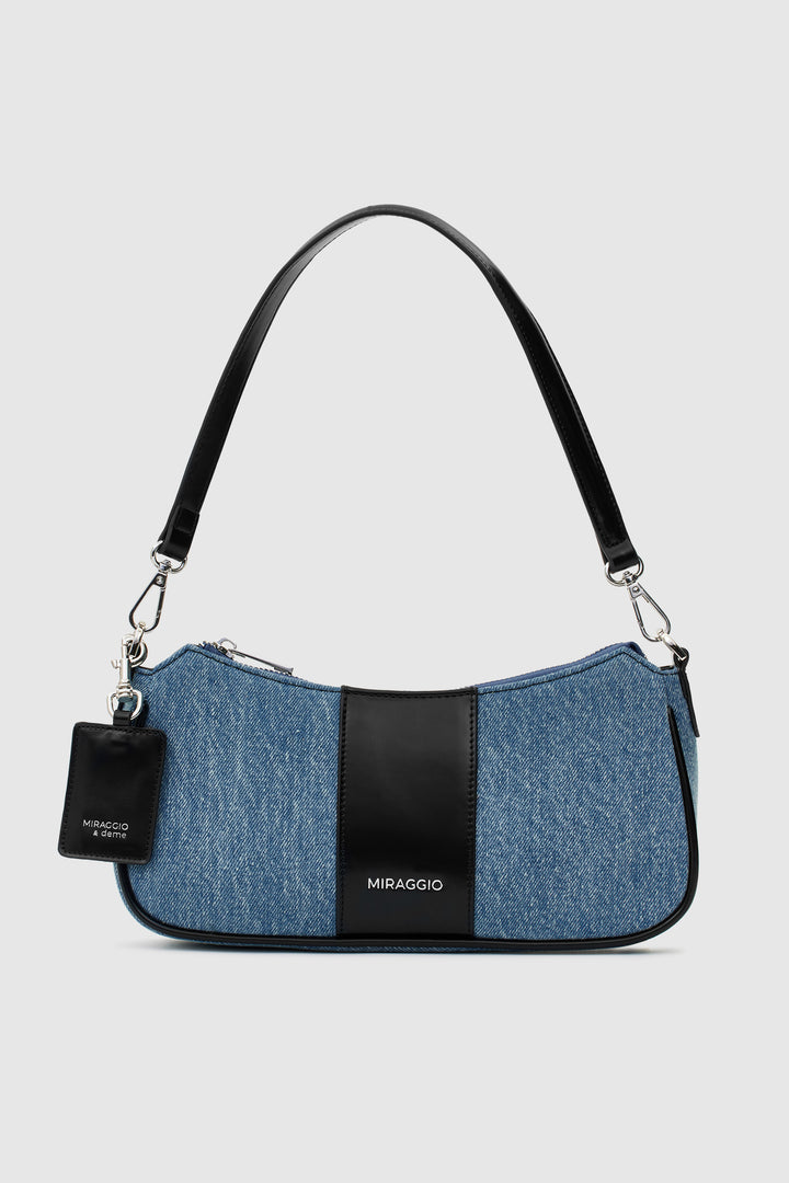 Bella Denim Shoulder Bag