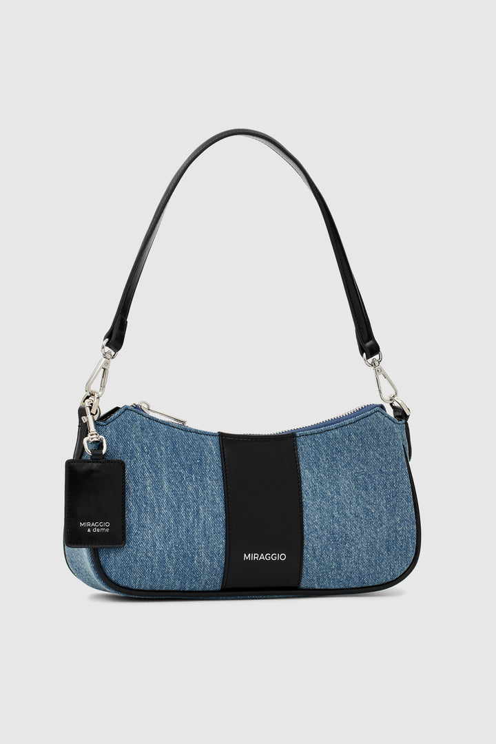 Bella Denim Shoulder Bag