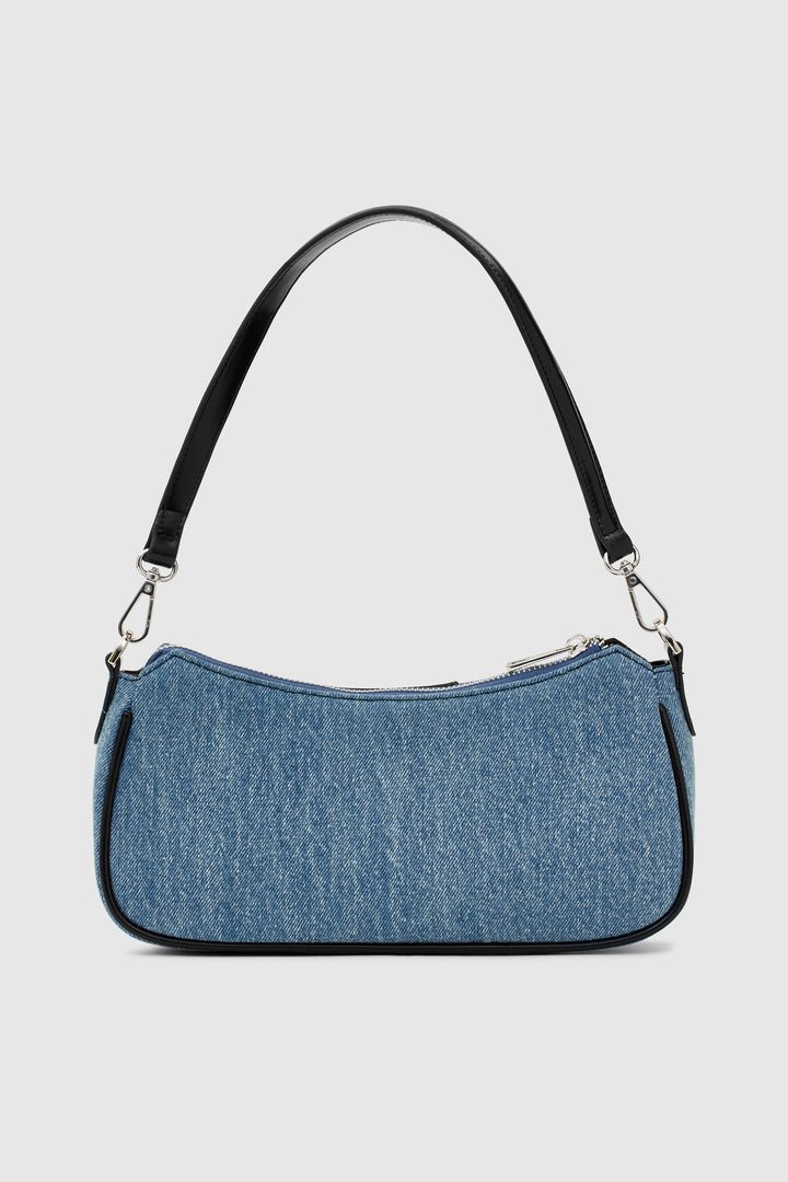 Bella Denim Shoulder Bag