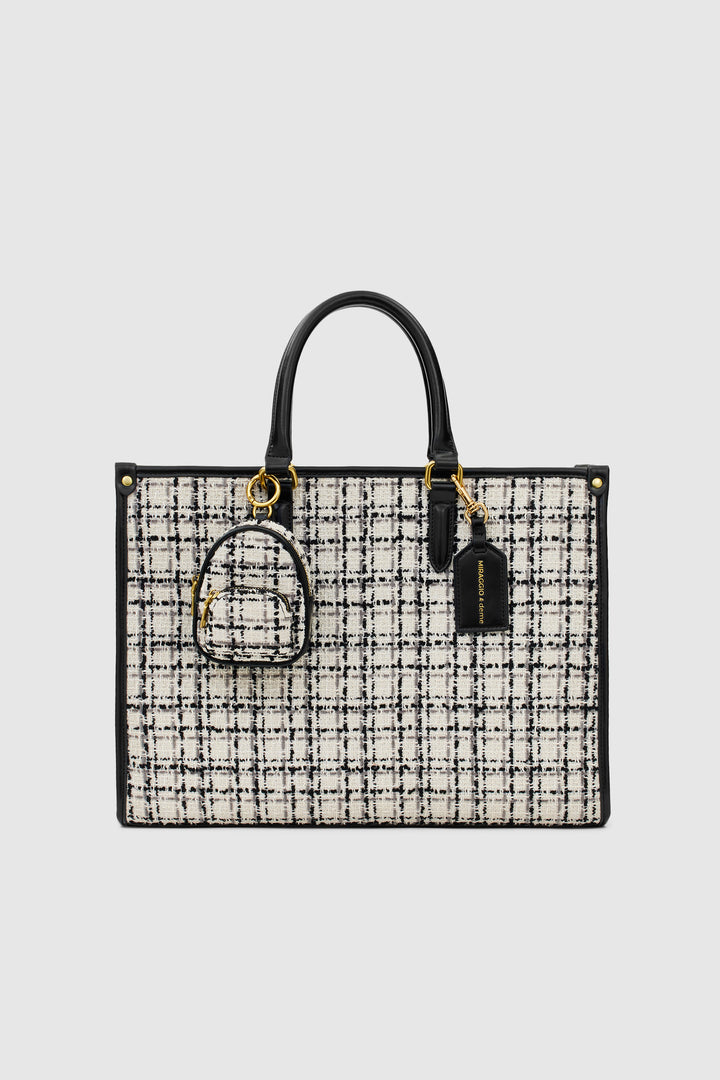 Denice Tweed Tote Bag