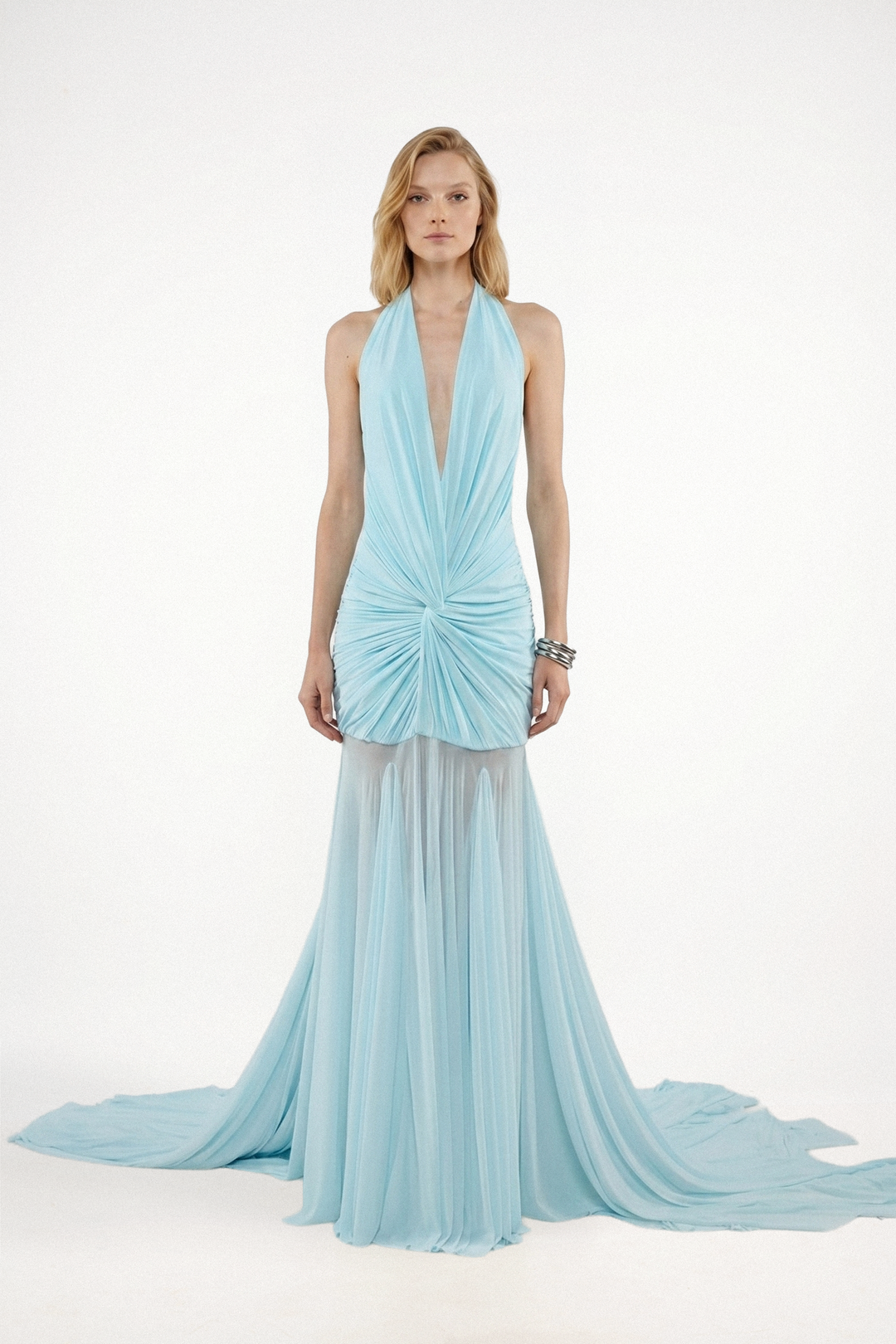 chloe blue dress Deme By Gabriella MAXI IN NAVY featuring a fluid Chloe - Baby Blue Custom