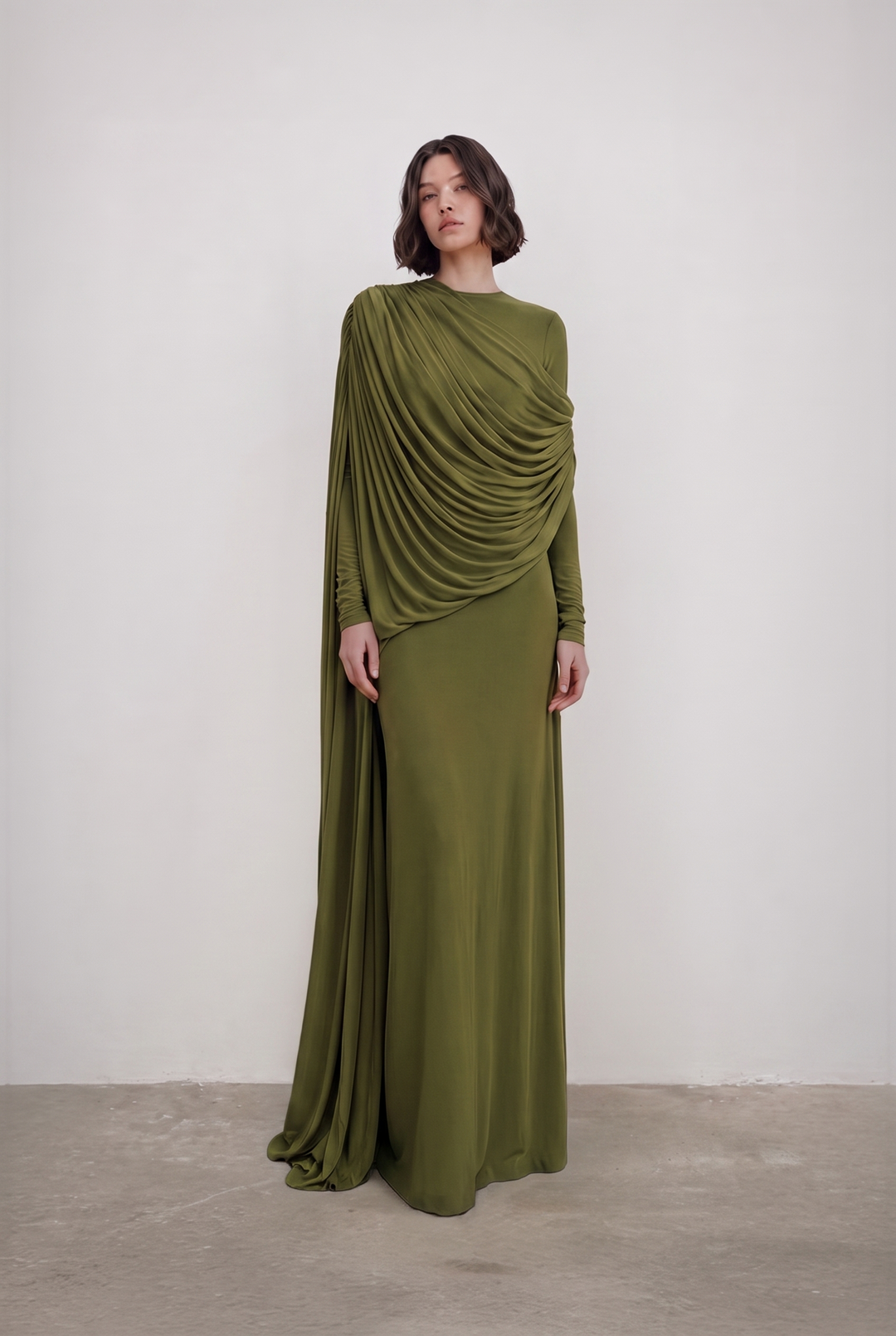 Agatha - Olive Green