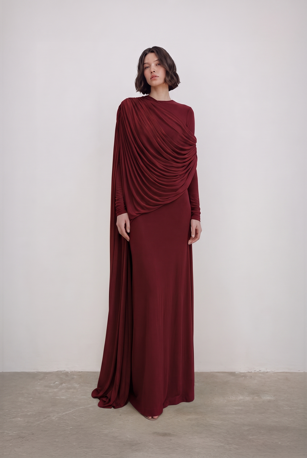 Agatha - Burgundy